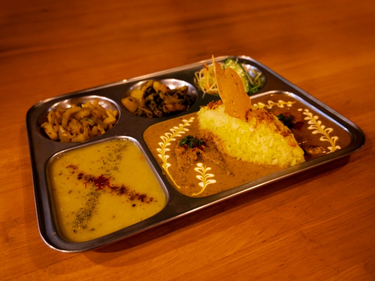 Le plat signature de SANGO, le « Thali Set »