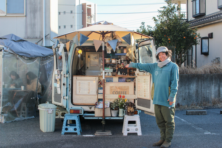 Shintaro Uchida, propriétaire du café mobile Going Cafe