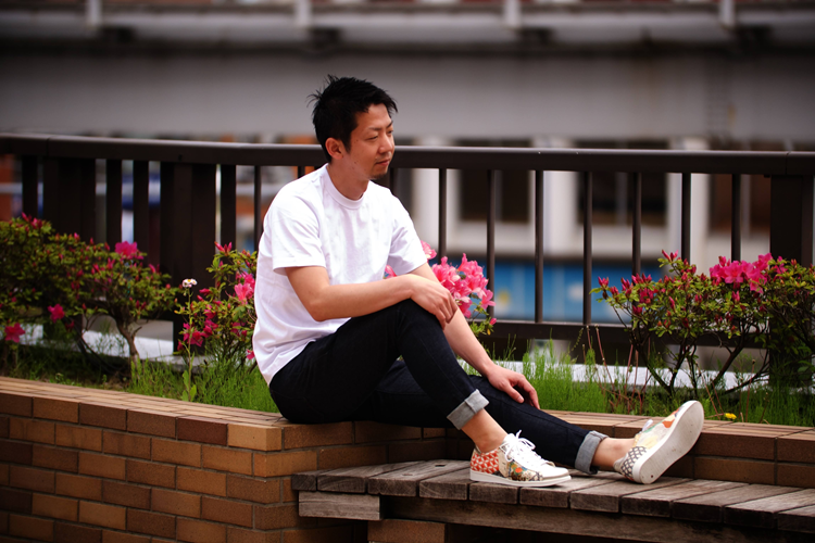 Kawamura est fan de "Kimono Sneakers" même dans sa vie privée.