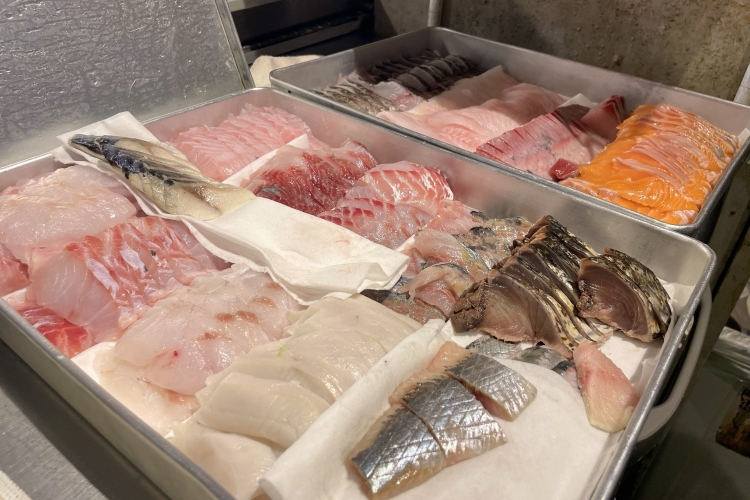 Filet à déposer dans un bol à fruits de mer