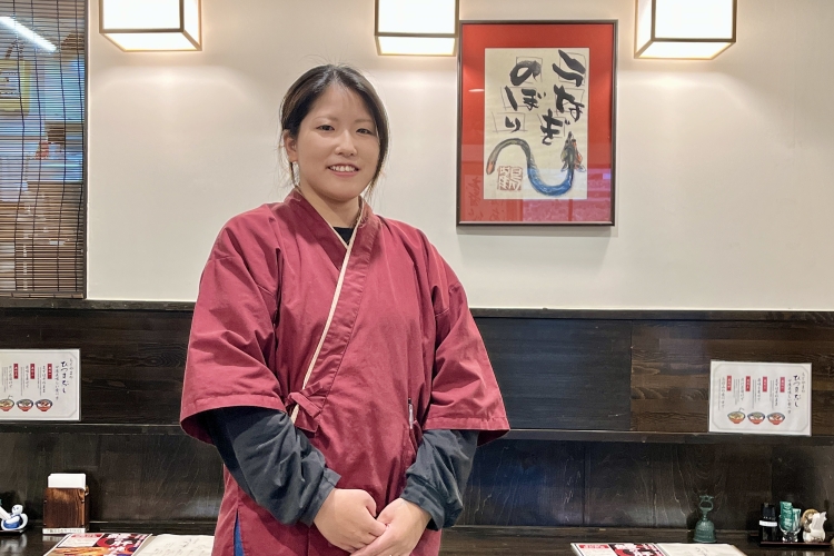 « Je souhaite que les personnes de tous âges puissent apprécier l'anguille en toute simplicité », déclare M. Shishikura.