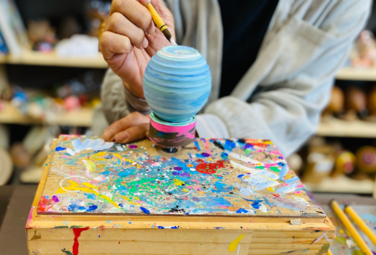 Le processus de peinture