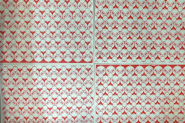 Une « chaîne de lapins » fraîchement confectionnée